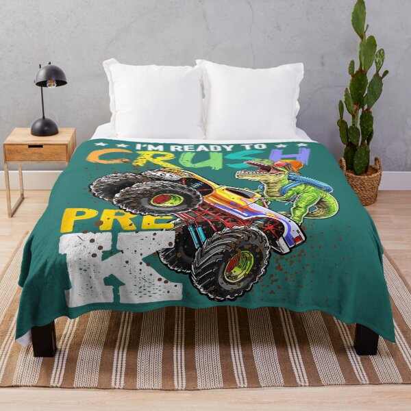 Item preview, Crush Pre-K Dinosaur Monster Truck Back to School Boy Gifts designed and sold by TESTTES.