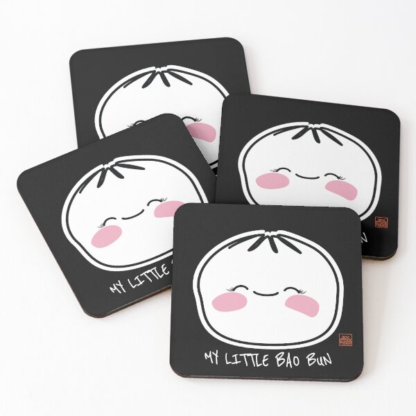 Item preview, My Little Bao Bun Cute Asian Minimalist Sticker designed and sold by JOCSTOCK.