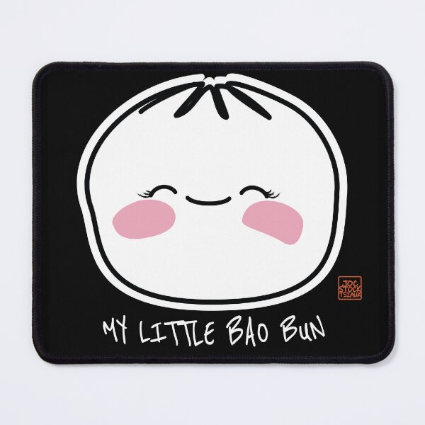 Item preview, My Little Bao Bun Cute Asian Minimalist Sticker designed and sold by JOCSTOCK.