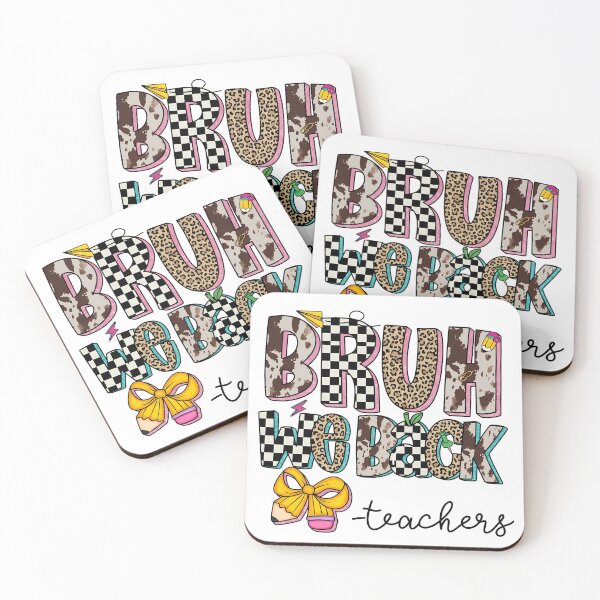 Item preview, Funny Teacher Bruh We Back Welcome Back To School designed and sold by KroghDs.