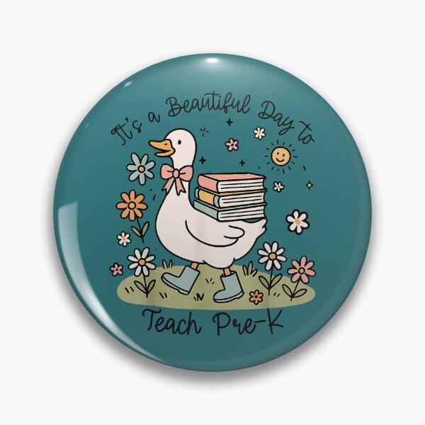 Item preview, Cute Goose It's A Beautiful Day to Teach Pre K Teacher designed and sold by CriseldaBruning.
