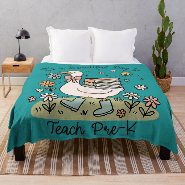 Item preview, Cute Goose It's A Beautiful Day to Teach Pre K Teacher designed and sold by CriseldaBruning.