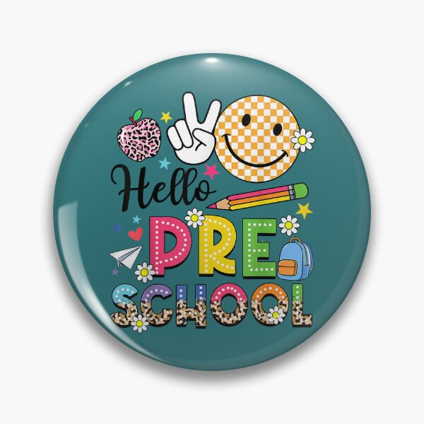Item preview, Cute Hello Preschool Back to School Pre-K Teacher Girls Kids designed and sold by CriseldaBruning.