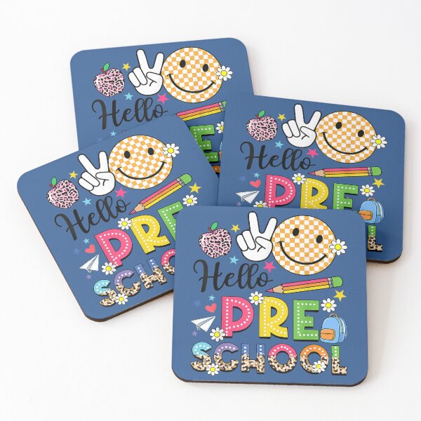 Item preview, Cute Hello Preschool Back to School Pre-K Teacher Girls Kids designed and sold by CriseldaBruning.
