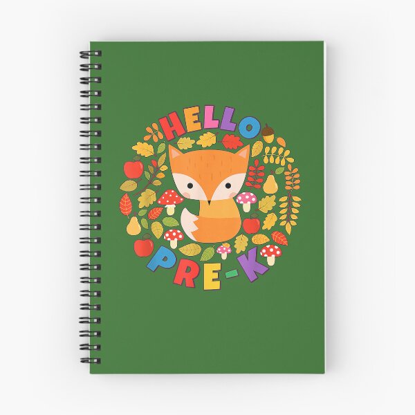Item preview, Cute Fox Back To School Woodland Animal Pre-K designed and sold by CriseldaBruning.