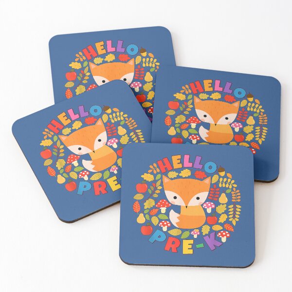Item preview, Cute Fox Back To School Woodland Animal Pre-K designed and sold by CriseldaBruning.