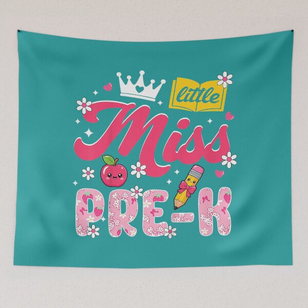 Item preview, Cute Back to School First Day of Pre-K Preschool Girls Kids designed and sold by CriseldaBruning.