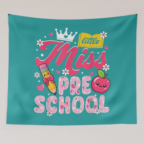Item preview, Cute Back to School First Day of Pre-K Preschool Girls Kids designed and sold by CriseldaBruning.