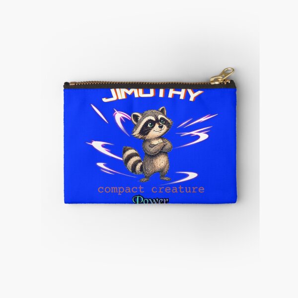 Item preview, Jimothy Cute Raccoon Art | Whimsical Woodland Animal | Cozy Forest Aesthetic | Colorful Digital Illustration designed and sold by Bhaskar Digital Art.