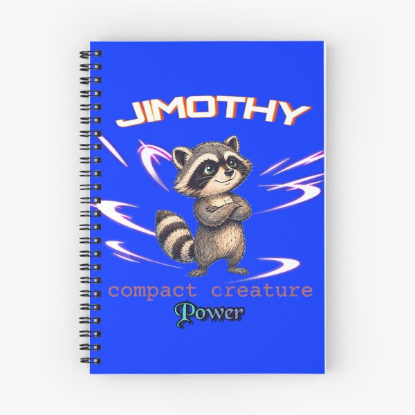 Item preview, Jimothy Cute Raccoon Art | Whimsical Woodland Animal | Cozy Forest Aesthetic | Colorful Digital Illustration designed and sold by Bhaskar Digital Art.