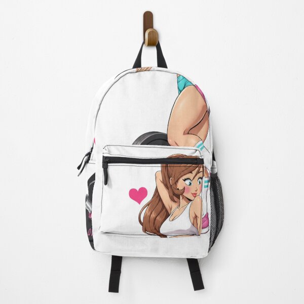 Item preview, Cute Gym Girl Weightlifting Fitness Anime Style Design designed and sold by Digistore1221.