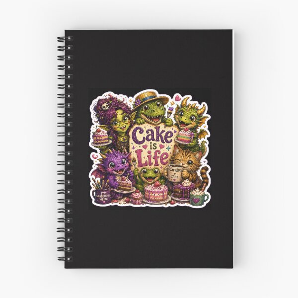 Item preview, Cake is Life designed and sold by Loula the Nerd Goblin.