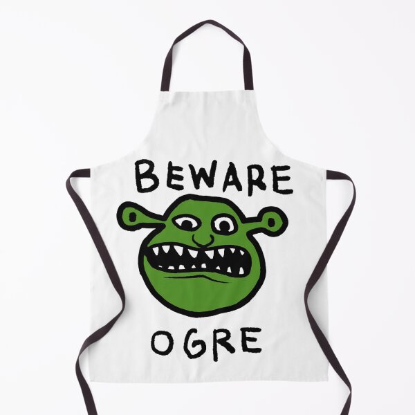 Item preview, Beware Ogre Funny Shrek Meme Design designed and sold by martirush.