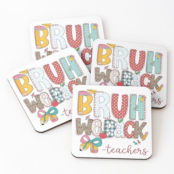Item preview, Funny Teacher Bruh We Back Welcome Back To School designed and sold by KroghDs.