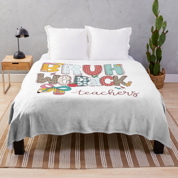 Item preview, Funny Teacher Bruh We Back Welcome Back To School designed and sold by KroghDs.