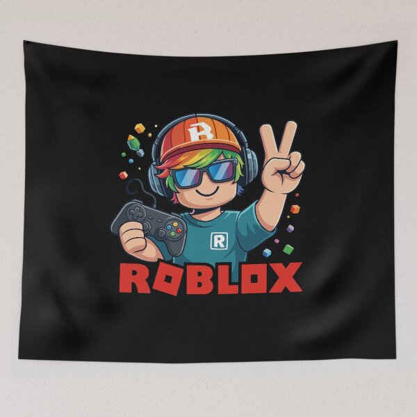 Item preview, Cute Blocky Gamer Boy Controller Headset Graphic designed and sold by Krasnovaovaova.
