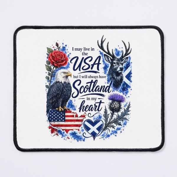 Item preview, USA - Scotland designed and sold by SMalcolmDesigns.
