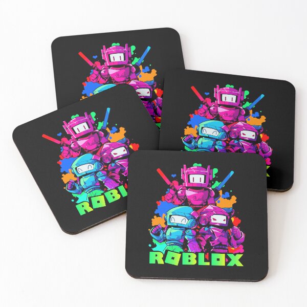 Item preview, Blocky Gaming Squad Neon Robot Avatars designed and sold by Krasnovaovaova.
