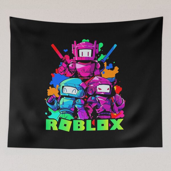 Item preview, Blocky Gaming Squad Neon Robot Avatars designed and sold by Krasnovaovaova.