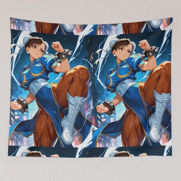 Item preview, Manga - Iconic Female Character from Gaming Culture, Martial Force in Action designed and sold by Zone--Gaming.