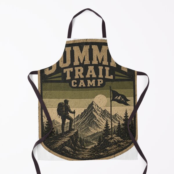 Item preview, Summit Trail Camp Vintage Hiking designed and sold by Vexorask.