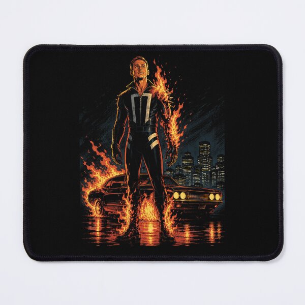 Item preview, Ryan Gosling as Ghost Rider designed and sold by hesjustken.