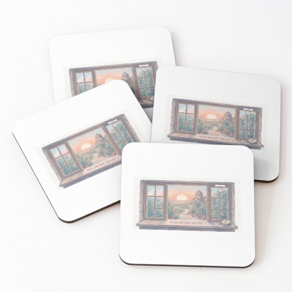 Item preview, Ghibli art themed Patio Archive Twilight for july Fan art designed and sold by VoidBearer03.