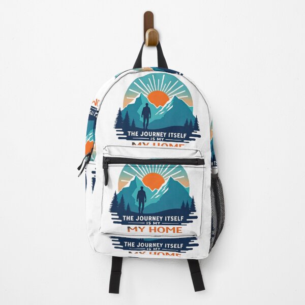 Item preview, The Journey Itself Is My Home Shirt - Mountain Hiking Adventure T-Shirt designed and sold by GabeMountainArt.