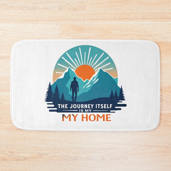 Item preview, The Journey Itself Is My Home Shirt - Mountain Hiking Adventure T-Shirt designed and sold by GabeMountainArt.