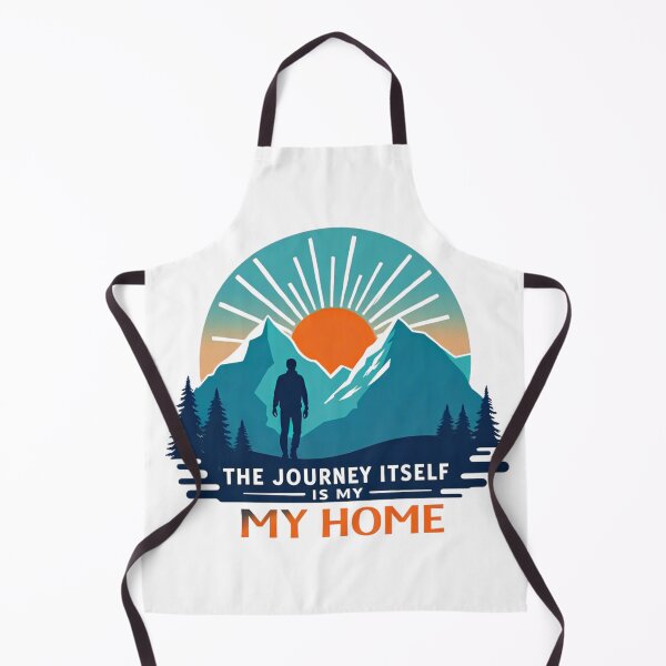 Item preview, The Journey Itself Is My Home Shirt - Mountain Hiking Adventure T-Shirt designed and sold by GabeMountainArt.