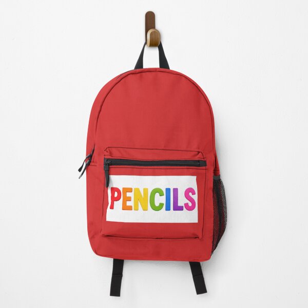 Item preview, PENCILS | Colorful School Typography designed and sold by Novel Works Studio.