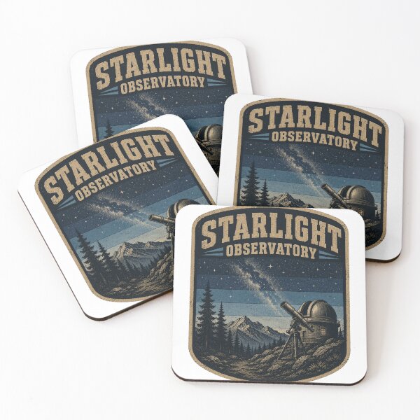 Item preview, Starlight Observatory Retro Sci-Fi  designed and sold by Vexorask.