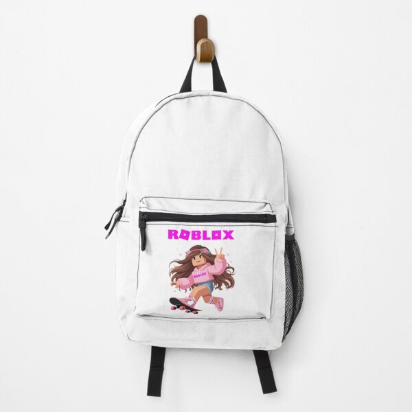 Item preview, Cute Skater Blocky Girl Skateboard Pink Hoodie designed and sold by Krasnovaovaova.