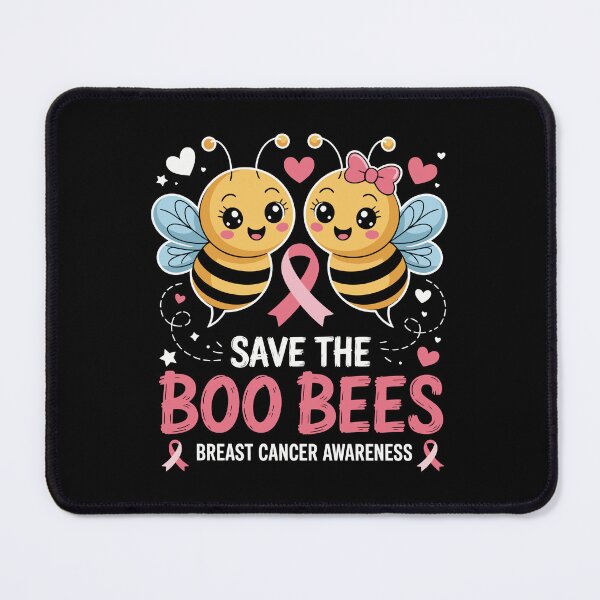 Item preview, SAVE THE BOO BEES — BREAST CANCER AWARENESS designed and sold by jkrphoto.