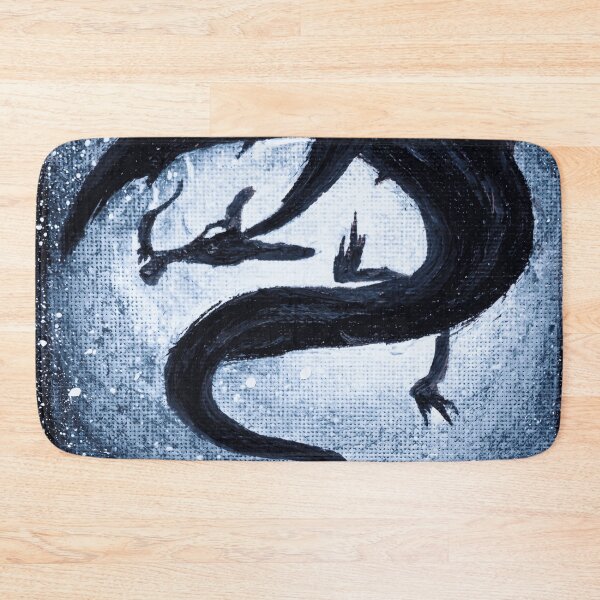 Item preview, Serpentine Chinese Dragon Tribal Art designed and sold by NoxArtis.