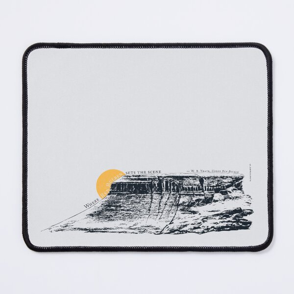 Item preview, Where Ben Bulben sets the scene - W. B. Yeats - Under Ben Bulben Poem Quote - Light designed and sold by unrealindeed.