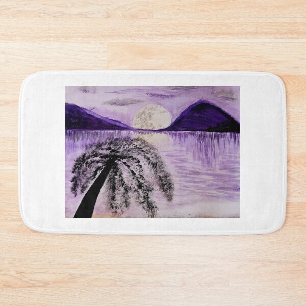 Item preview, Purple Mountains with Sea View designed and sold by Aquamarineelle.