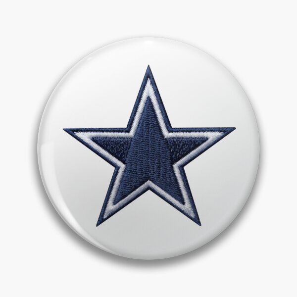 Item preview, Dallas Cowboys Star Embroidered Patch | Football Fan Embroidery designed and sold by Lifer Art and Design.