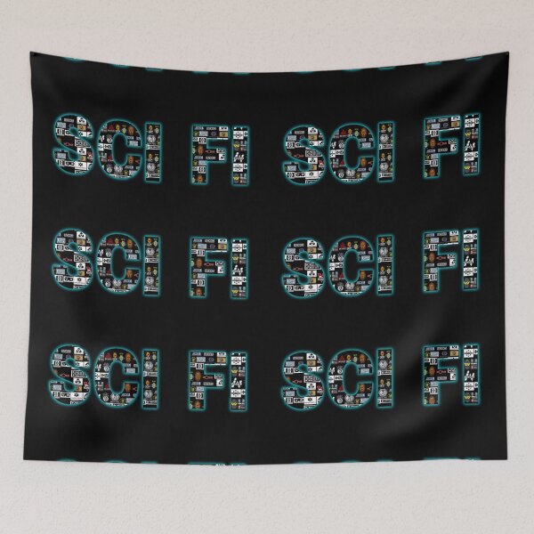 Item preview, Glowing SCI FI Logo designed and sold by Iiswaz.