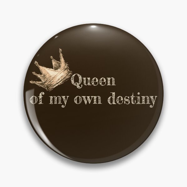 Item preview, Queen of My Own Destiny - Crown & Text Only Version designed and sold by TheThankfulTyne.