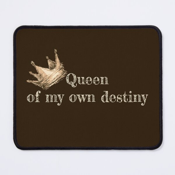 Item preview, Queen of My Own Destiny - Crown & Text Only Version designed and sold by TheThankfulTyne.