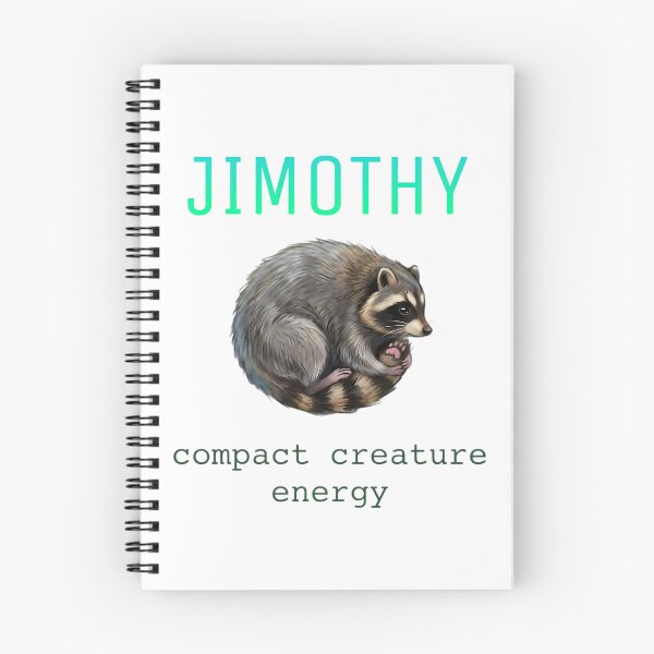 Item preview, Jimothy Cute Raccoon Art | Whimsical Woodland Animal | Cozy Forest Aesthetic | Colorful Digital Illustration designed and sold by Bhaskar Digital Art.