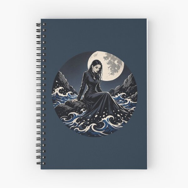 Item preview, Moonlit Tides II – Midnight Horizon designed and sold by Roberta Calabrese.