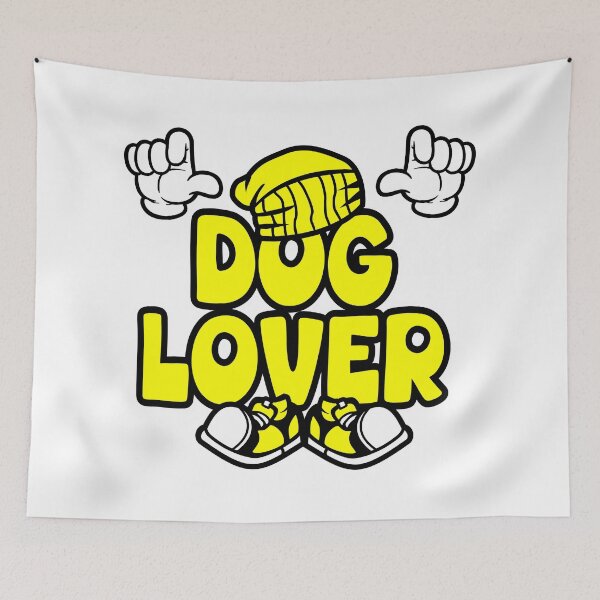 Item preview, DOG LOVER - PETS Cartoon Character Bold Retro designed and sold by NFTWords.