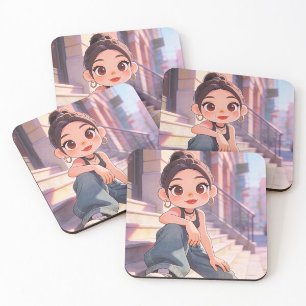 Item preview, Urban Chibi Girl Streetwear Style designed and sold by unboxedbyJuls.