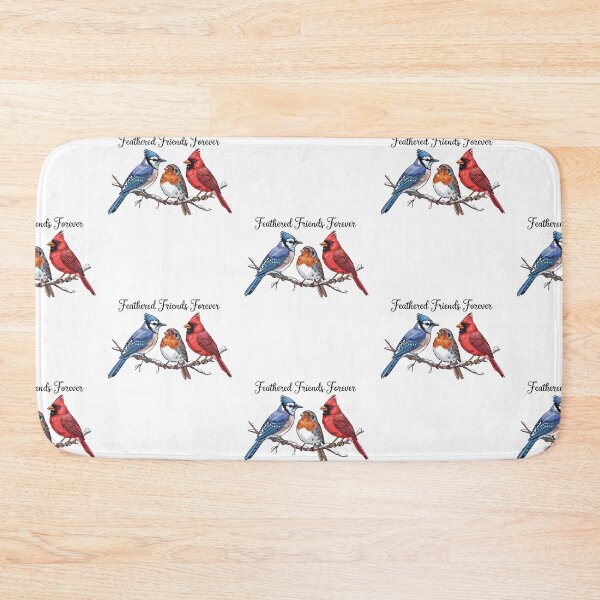Item preview, Feathered Friends Forever Birds On Branch designed and sold by Tiffany Roy.