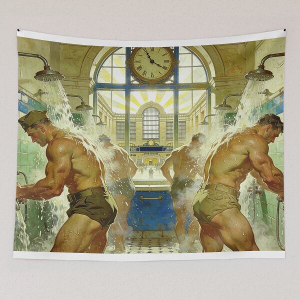 Item preview, The Bathhouse Retreat designed and sold by dudeoir.