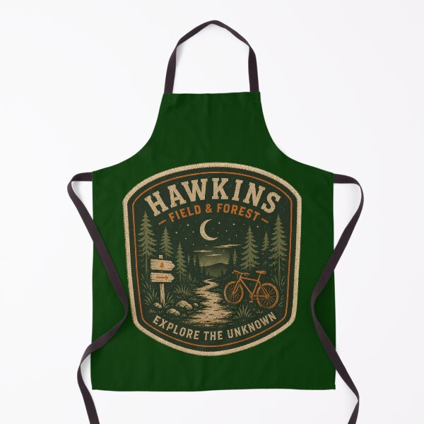 Item preview, Hawkins Field & Forest Hiking Patch designed and sold by agearb.