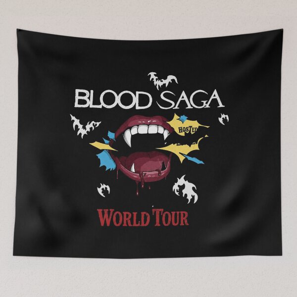 Item preview, Blood Saga Vampire -Dark Fantasy Kpop Concert -Gothic Fang designed and sold by AngeliaViolet.