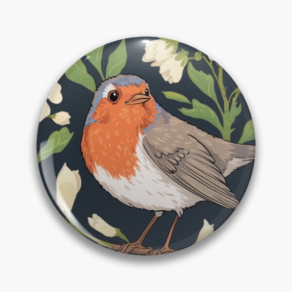 Item preview, Botanical Bird Branch Art designed and sold by Filora Atelier | Bird Art.